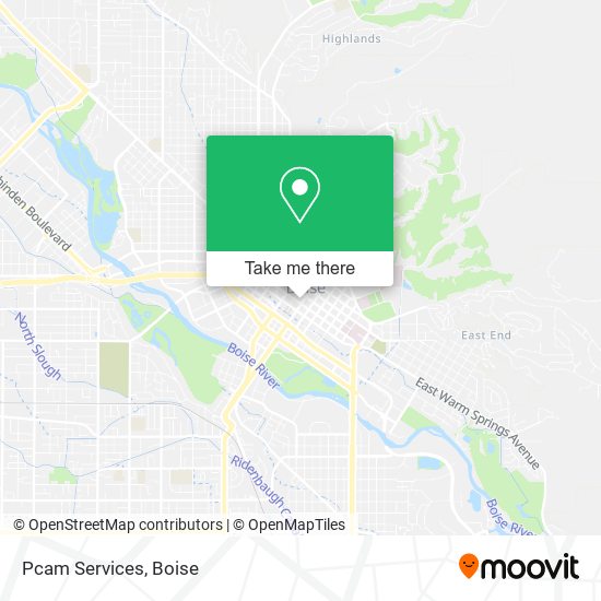 Mapa de Pcam Services