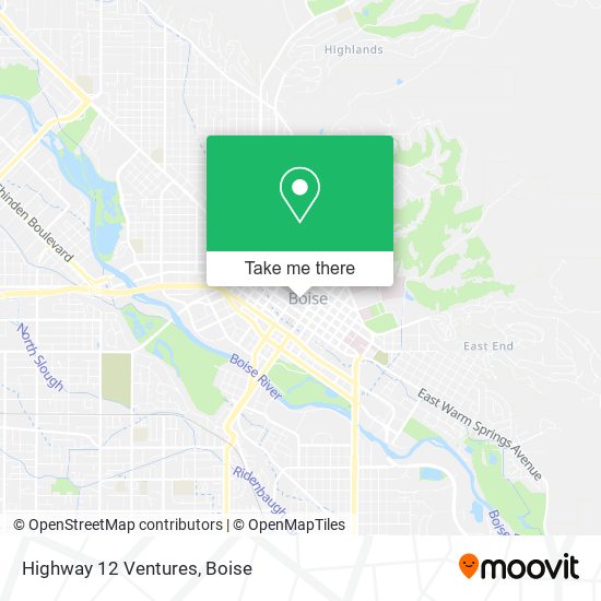 Highway 12 Ventures map