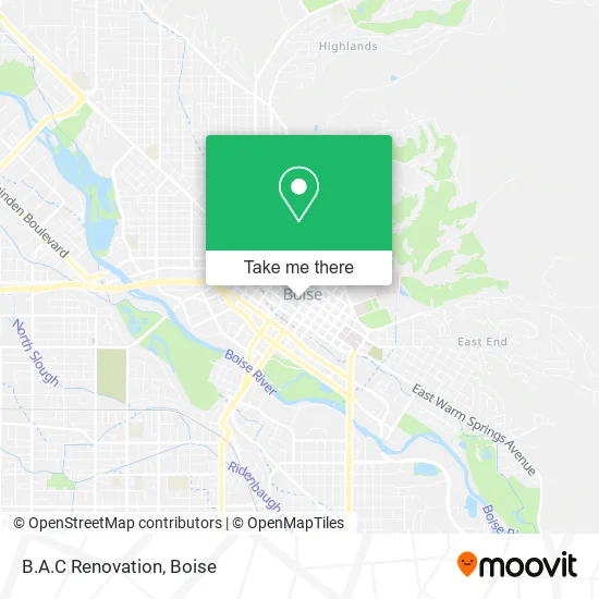 B.A.C Renovation map