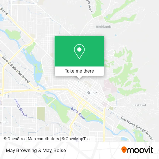 Mapa de May Browning & May