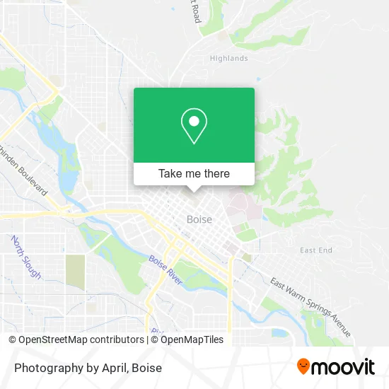 Photography by April map