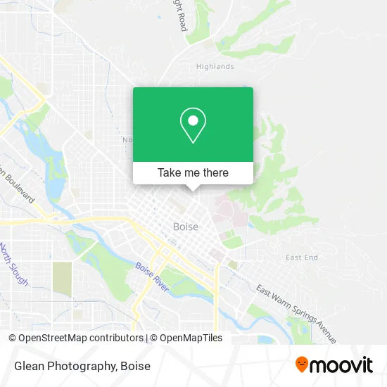 Glean Photography map
