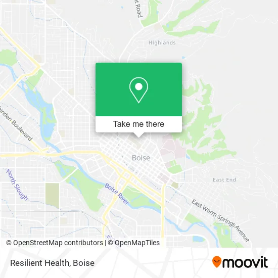 Resilient Health map