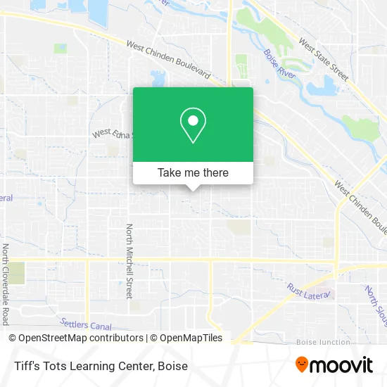 Tiff's Tots Learning Center map