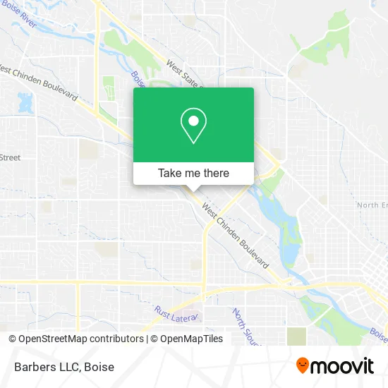Barbers LLC map