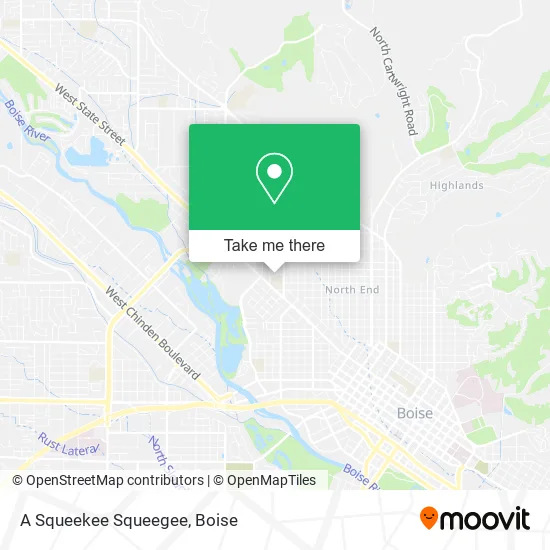 A Squeekee Squeegee map