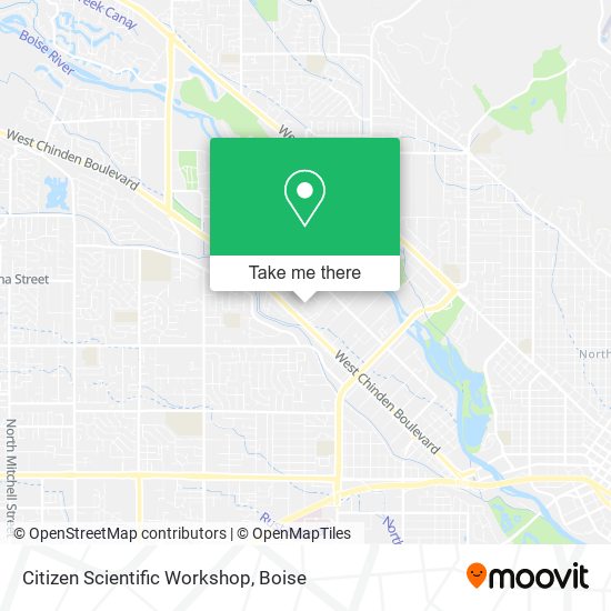 Mapa de Citizen Scientific Workshop