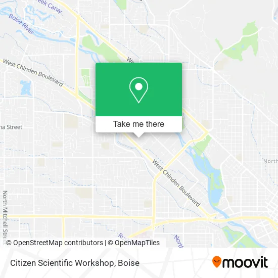 Citizen Scientific Workshop map