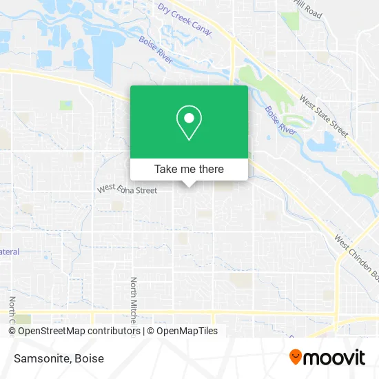 Mapa de Samsonite