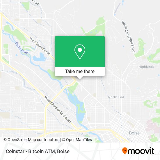 Coinstar - Bitcoin ATM map