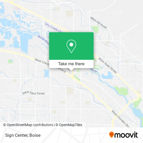 Mapa de Sign Center
