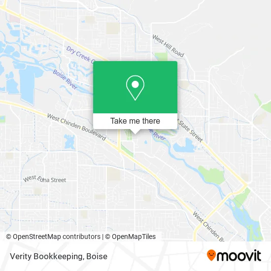 Mapa de Verity Bookkeeping