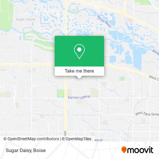 Mapa de Sugar Daisy