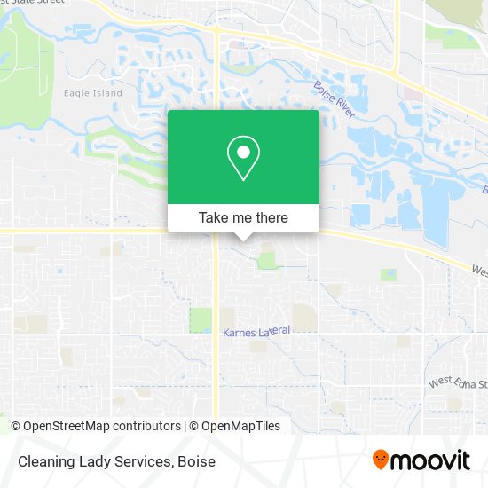 Mapa de Cleaning Lady Services