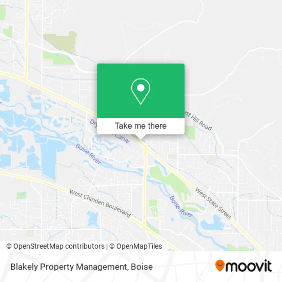 Blakely Property Management map