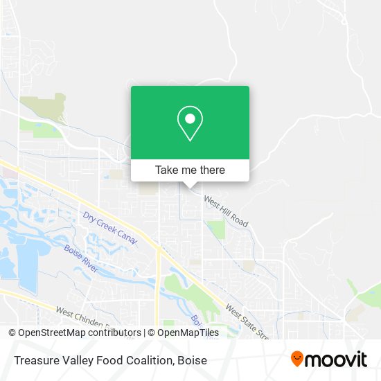 Mapa de Treasure Valley Food Coalition