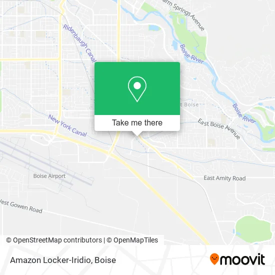 Amazon Locker-Iridio map