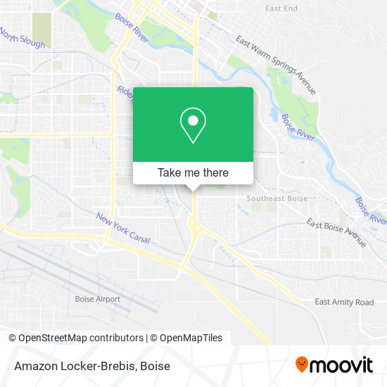 Amazon Locker-Brebis map