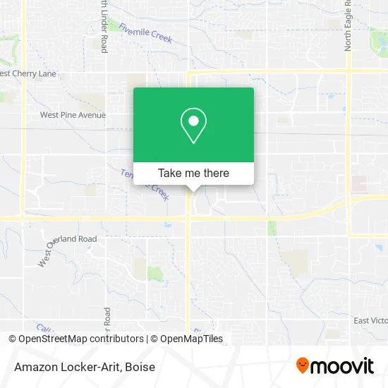 Amazon Locker-Arit map