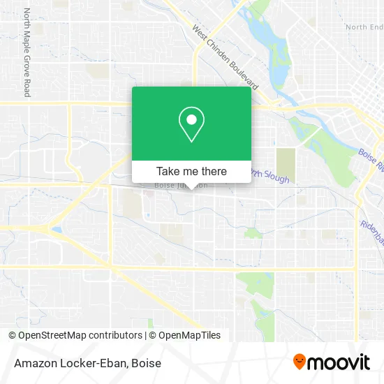 Amazon Locker-Eban map