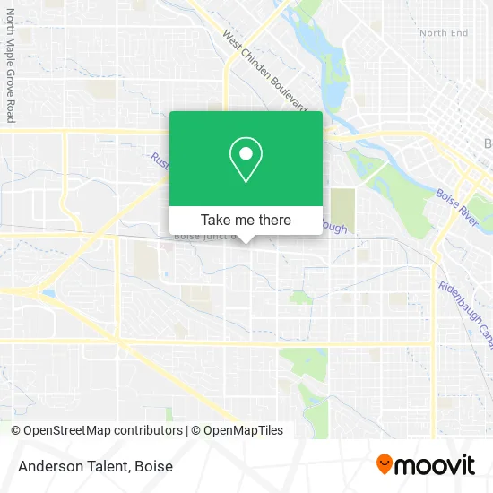 Anderson Talent map