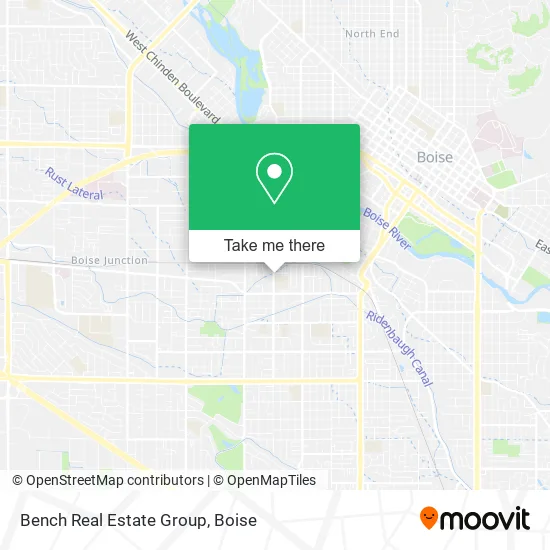 Bench Real Estate Group map