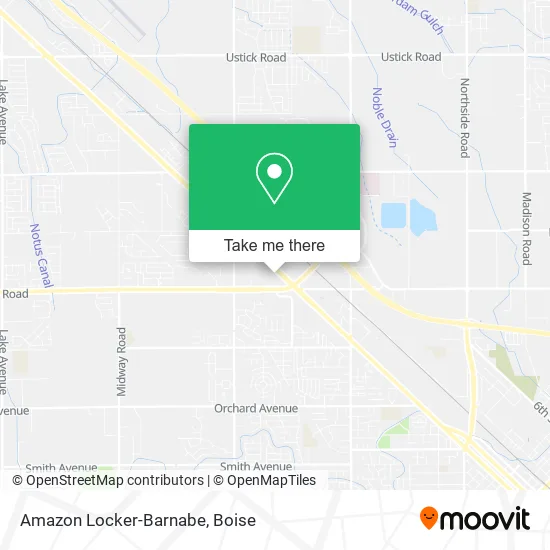 Amazon Locker-Barnabe map