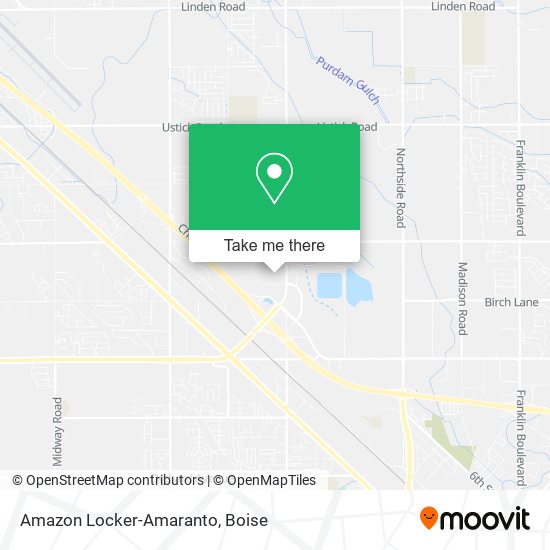 Amazon Locker-Amaranto map