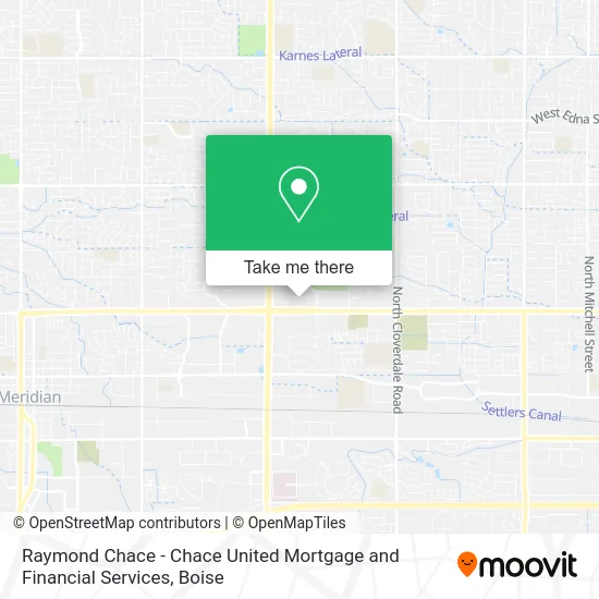 Raymond Chace - Chace United Mortgage and Financial Services map