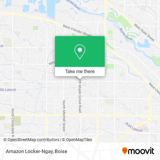 Amazon Locker-Ngay map