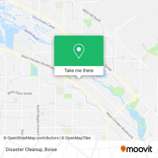 Disaster Cleanup map