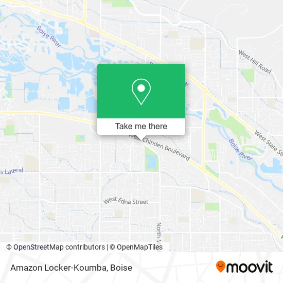 Mapa de Amazon Locker-Koumba