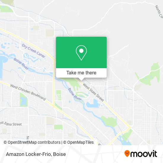 Amazon Locker-Frio map