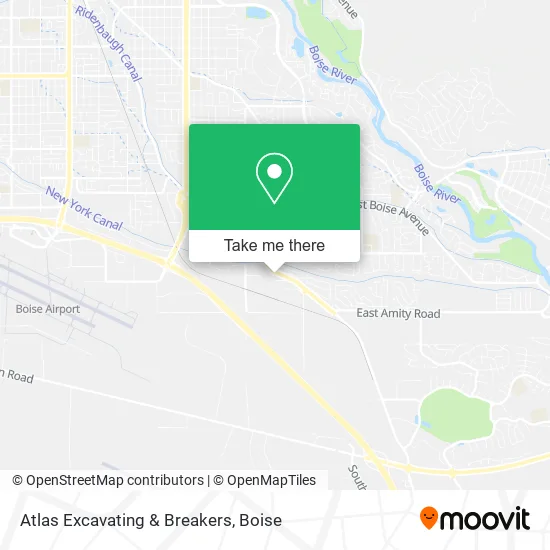Mapa de Atlas Excavating & Breakers