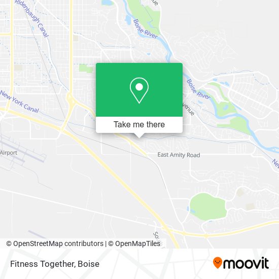 Fitness Together map