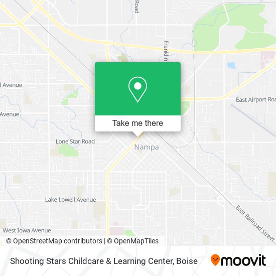 Shooting Stars Childcare & Learning Center map