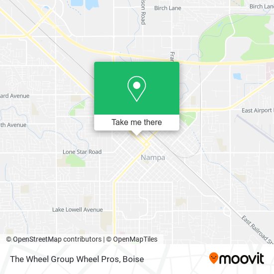 The Wheel Group Wheel Pros map