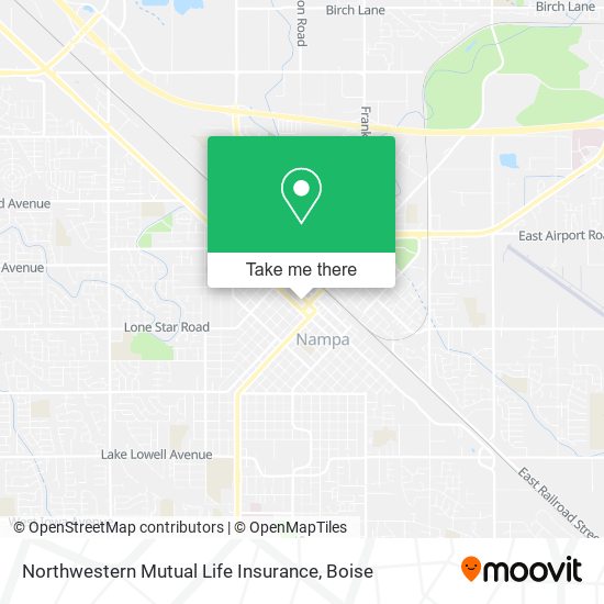 Mapa de Northwestern Mutual Life Insurance