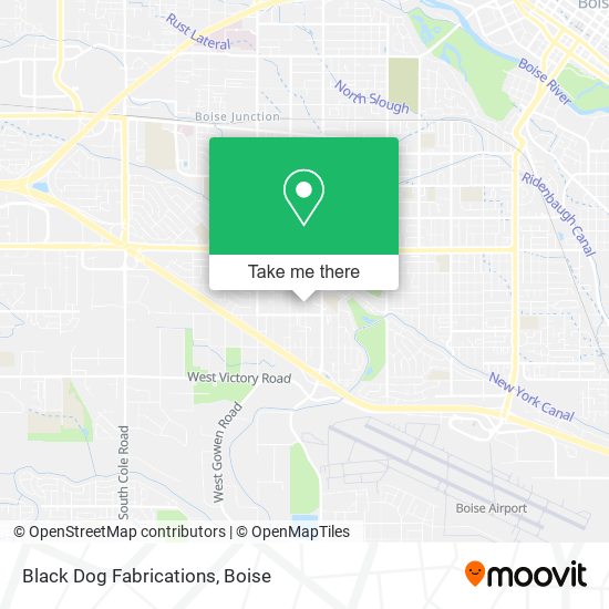 Mapa de Black Dog Fabrications