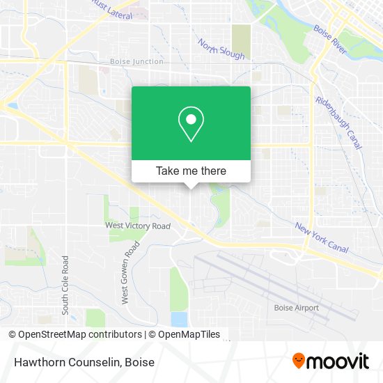Mapa de Hawthorn Counselin
