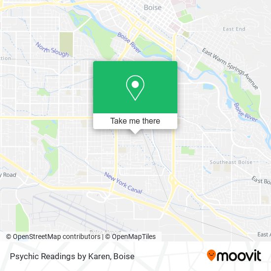 Psychic Readings by Karen map