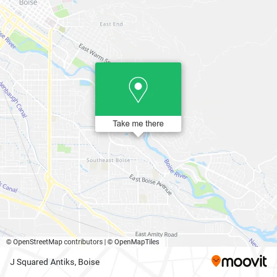 J Squared Antiks map