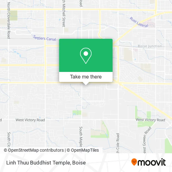 Linh Thuu Buddhist Temple map
