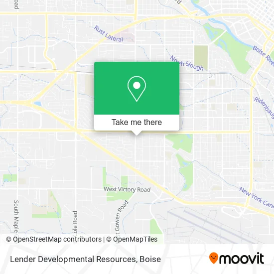 Lender Developmental Resources map