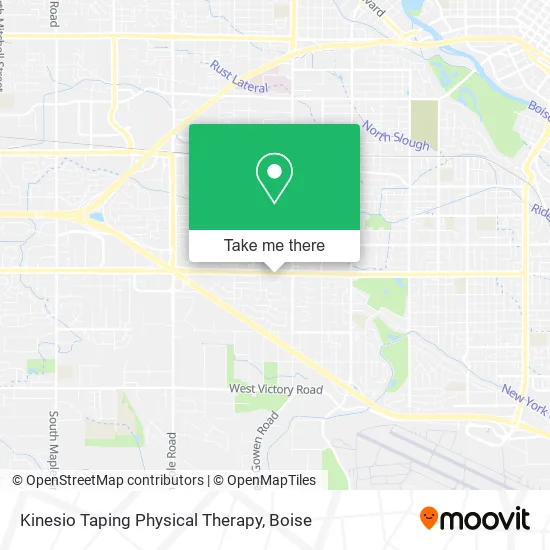 Kinesio Taping Physical Therapy map
