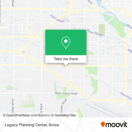 Mapa de Legacy Planning Center