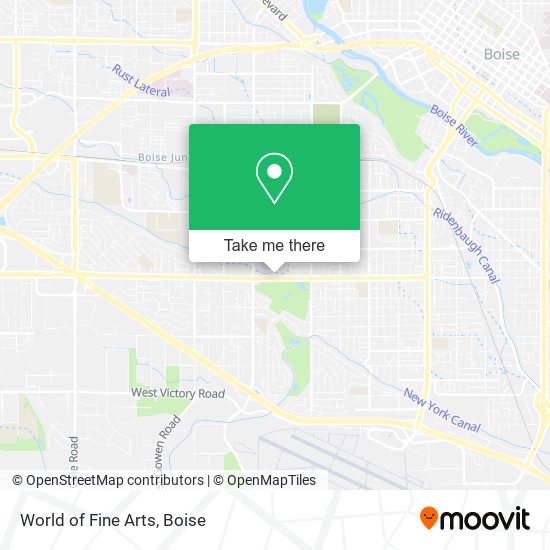 Mapa de World of Fine Arts
