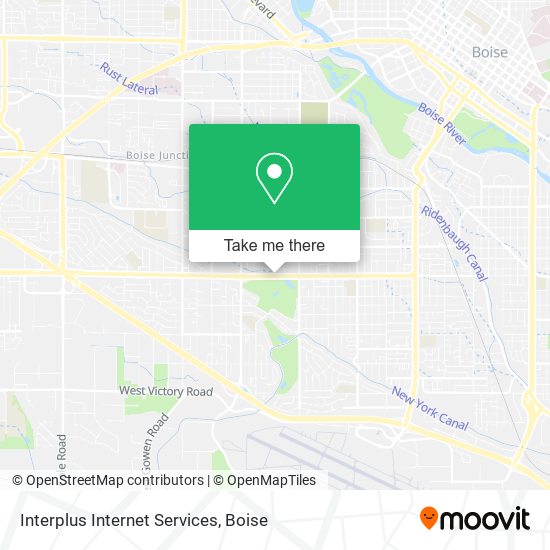 Interplus Internet Services map