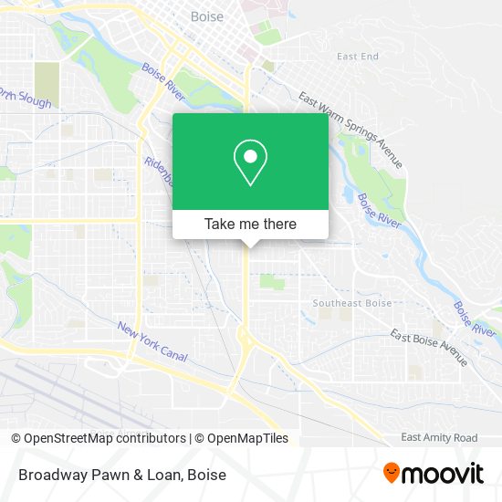 Broadway Pawn & Loan map