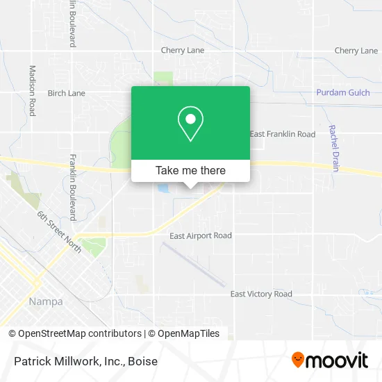 Patrick Millwork, Inc. map